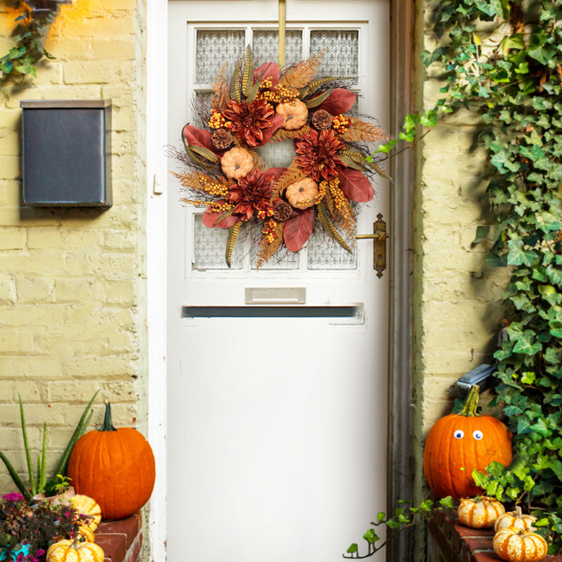 Welcome fall wreath