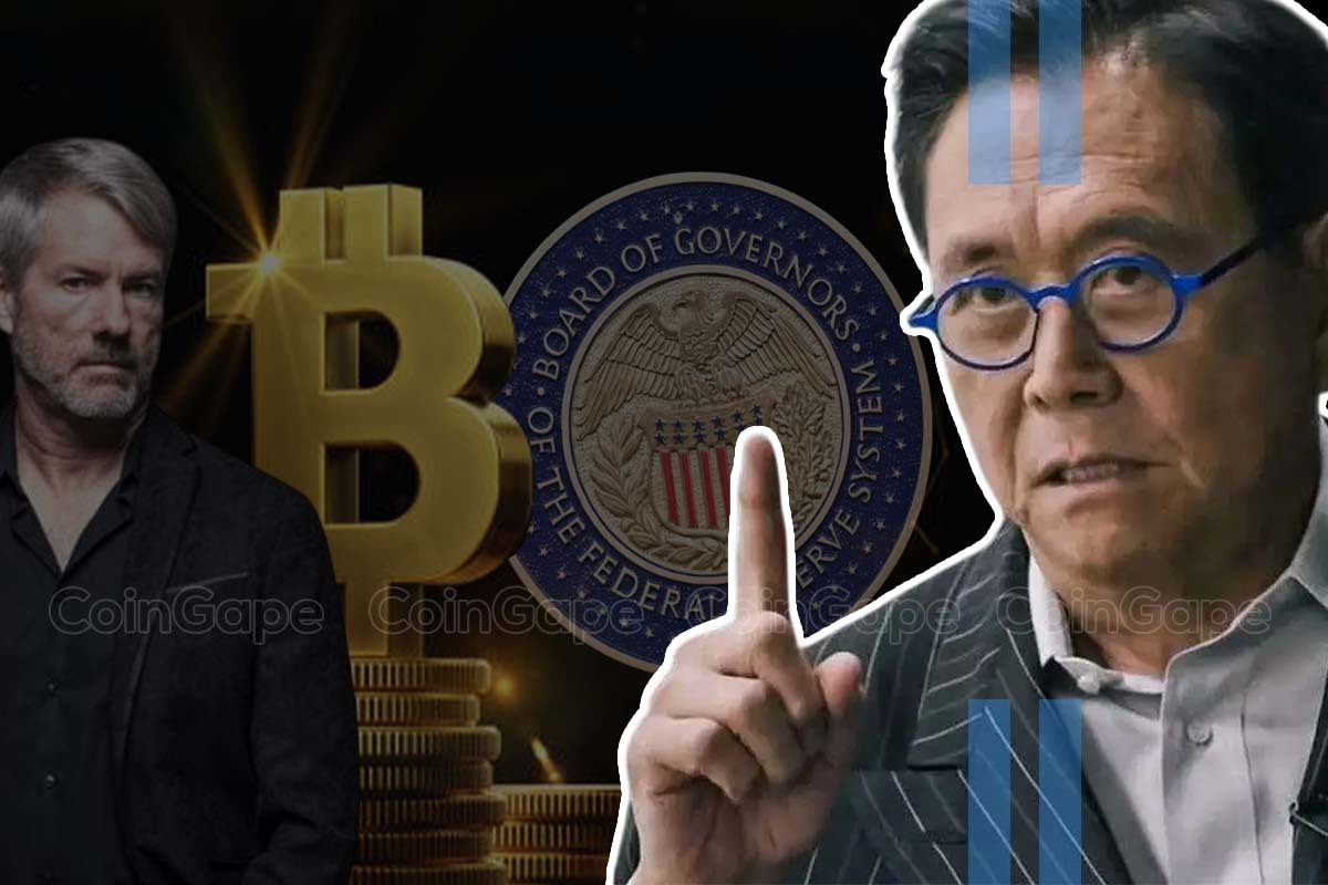 Robert Kiyosaki Bitcoin BTC MicroStrategy Michael Saylor