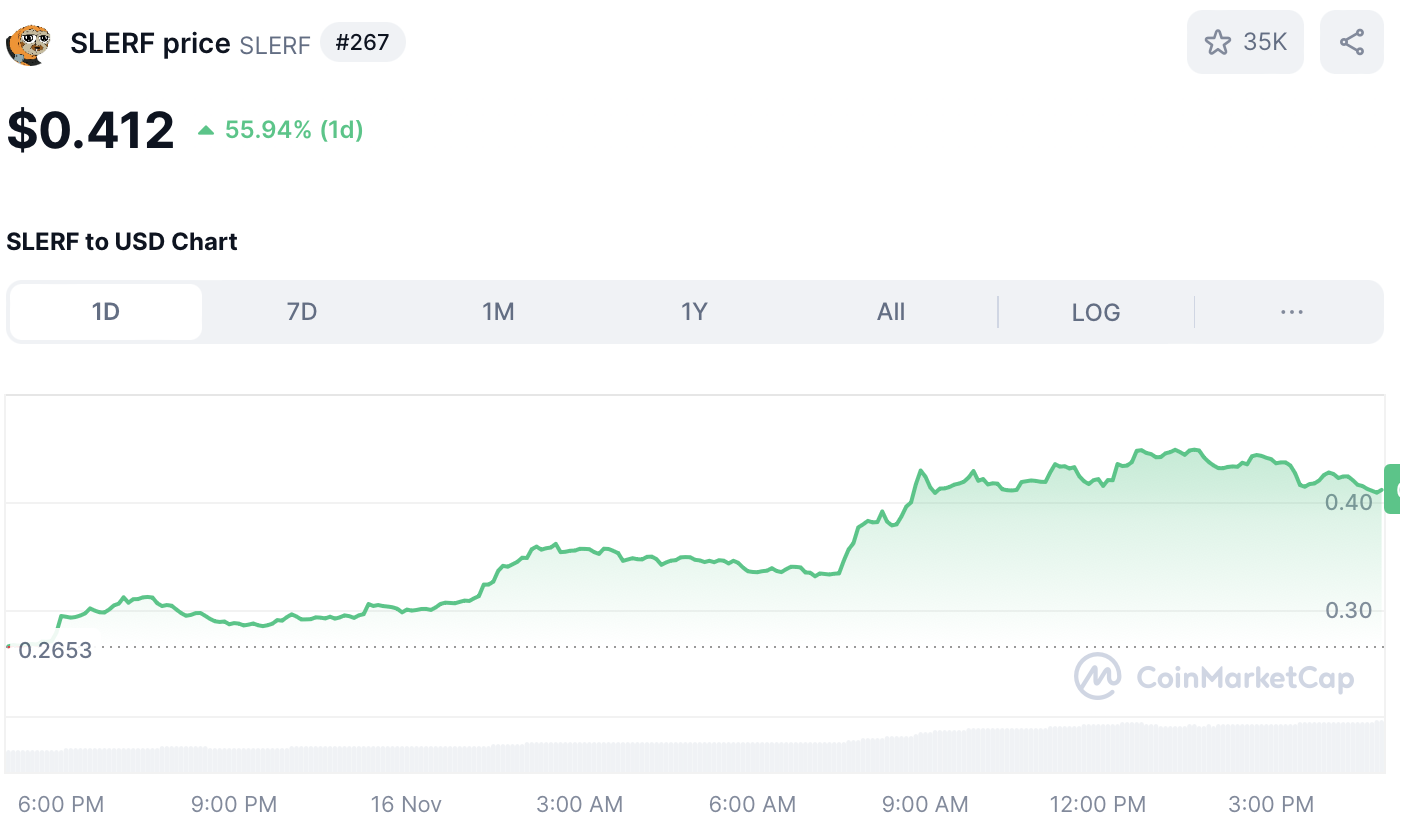 SLERF Price