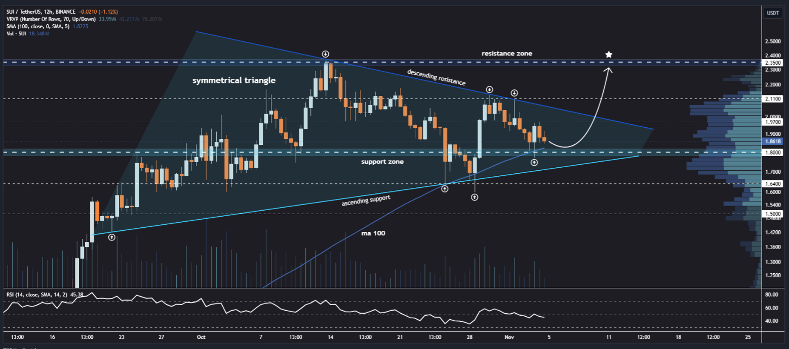 SUI Price Analysis: Can Sui Rally to $8?