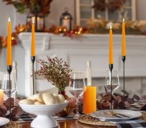 Thanksgiving candle holders