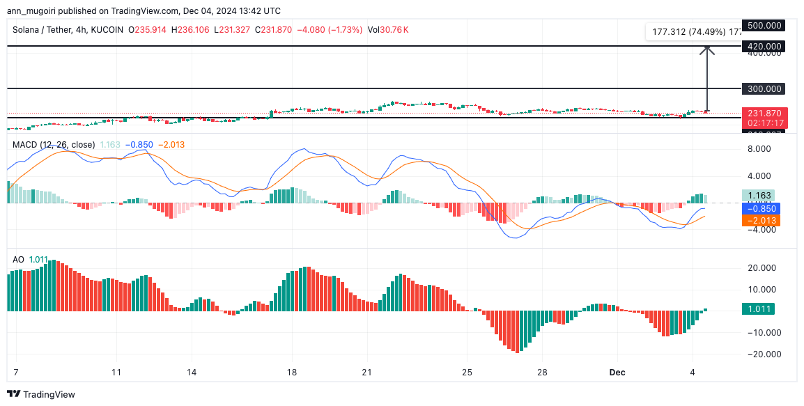 Can Solana Price Rally To $420 By Christmas?