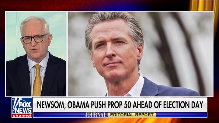 Obama pushes Newsom