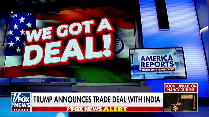 Trump announces major trade deal with India, includes halt to Russian oil purchases