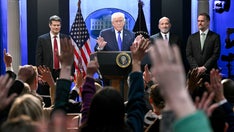 Trump gives grudging praise to liberal trio who helped sink his tariffs