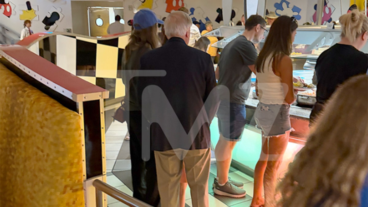 Sen. Lindsey Graham, R-S.C., at Disney world. Credit TMZ